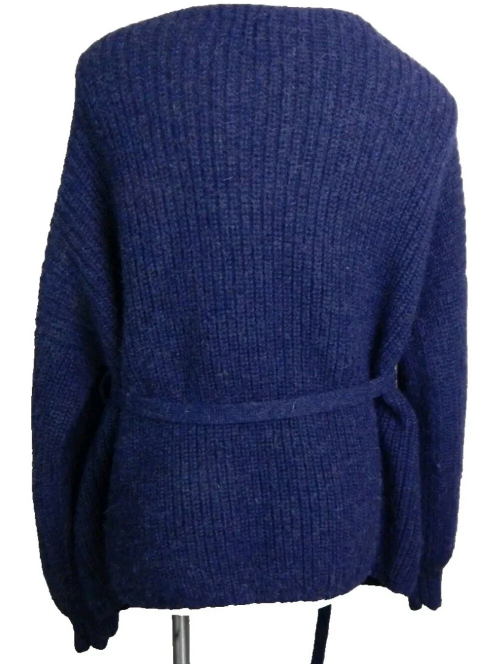 First Rite 100% Alpaca Wrap Cardigan - Picture 3 of 5